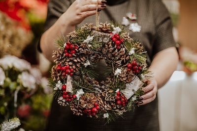 DIY Christmas wreath