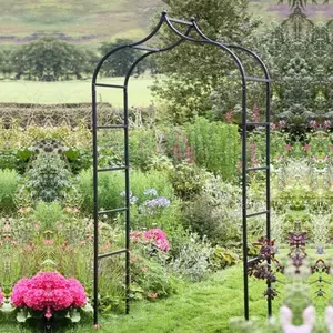 Baroque garden arch