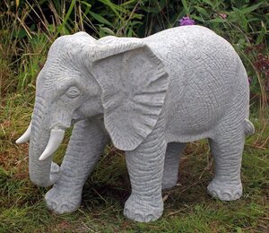 Standing Elephant Statue